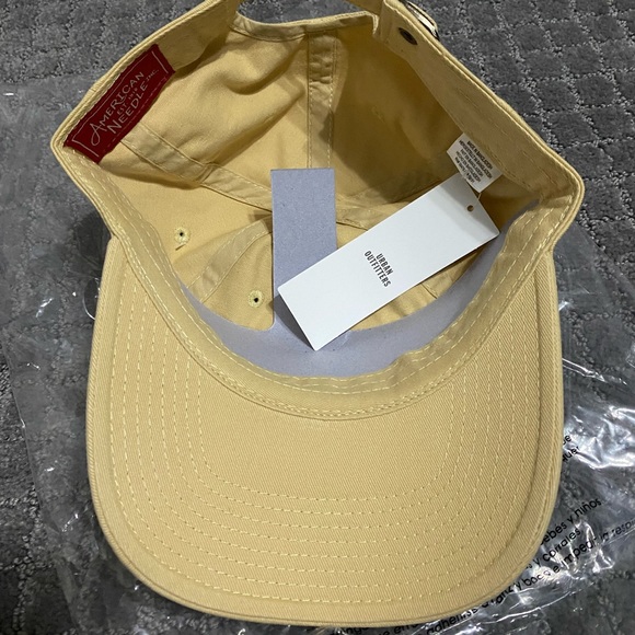 Urban Outfitters Sporting Club Baseball Hat NWT - Yellow - Picture 5 of 5
